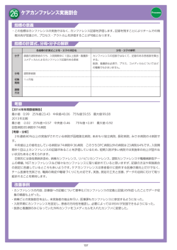 IV－26 ケアカンファレンス実施割合