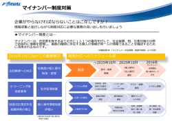 マイナンバー制度対策 - フォーバルソリューション