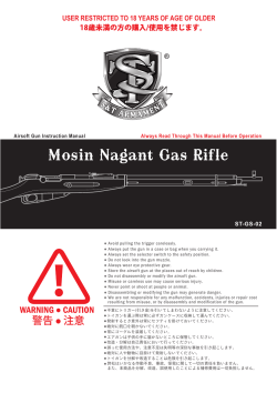 Mosin Nagant Gas Rifle