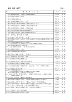 表彰・褒章・慶弔等（別記2）.