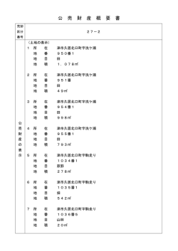 27-2 津市久居北口町 土地