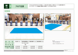 フロア広告