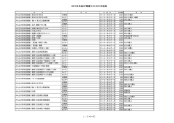 蔵書リスト April 2015new