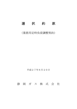 業務用定時負荷調整契約（PDF:224KB）