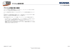 アクスル負荷計算 アクスル荷重計算の概要 - TIL