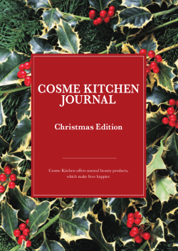 Cosme Kitchen Christmas Edition