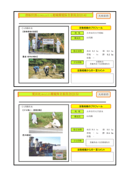 荒田比（あらたび）環境保全委員会(215) 菱野（ひしの）農地・水・環境