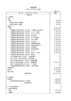 財産目録 (PDF形式 99KB)