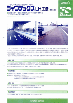 コンクリート劣化防止対策システム