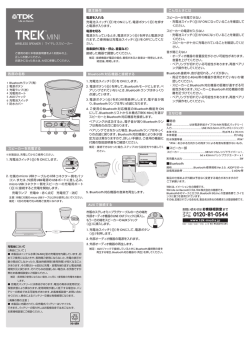 取扱説明書 - TDK Life on Record
