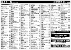 出展社一覧 - 国際宝飾展 秋