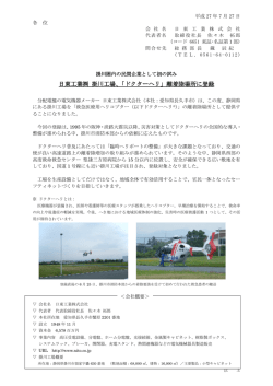 「ドクターヘリ」離着陸場所に登録