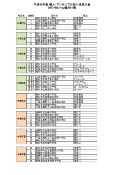 商品組分け表(PDF版)