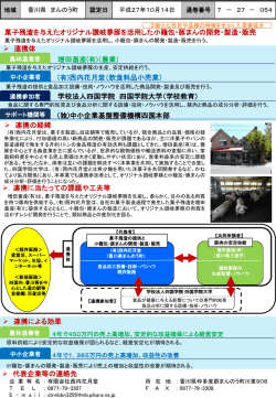 菓子残渣を与えたオリジナル讃岐夢豚を活用した小籠包・豚まんの開発
