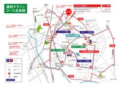 蓮田マラソン コース全体図