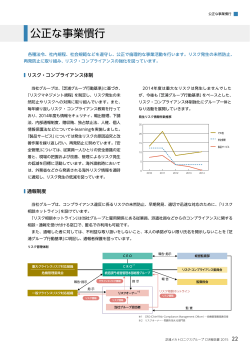 公正な事業慣行 - 芝浦メカトロニクス