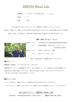 製造者:BIKITA Wood Life