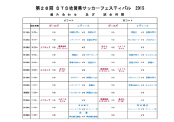 第28回 STS佐賀県サッカーフェスティバル 2015