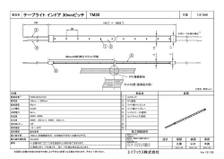 製品名 テープライト インドア 30mmピッチ TM30