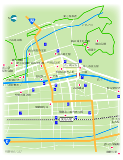 高山市街地図 PDFファイル