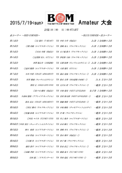試合結果