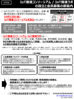 IoT推進枠組み（PDF版）