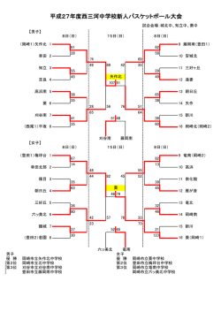西三河地区