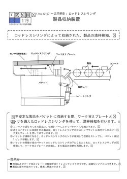 製品収納装置
