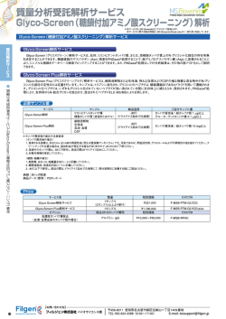量質量分析受託解析サービス 劇島縄屋剛廣
