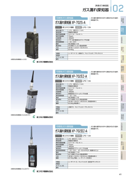 ガス漏れ探知器