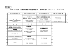別紙2 H27 中堅研修会PG