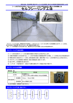 セルフシーリング工法