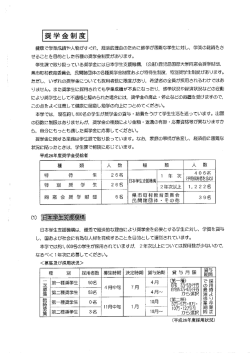 奨学金制度 - 鹿児島国際大学