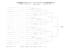 石村萬盛堂 Presents 2012 ホークスカップ中学硬式野球大会