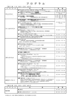 プ ロ グ ラ ム
