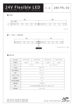 24V Flexible LED 型 番