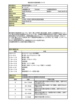 英語音声実践トレーニング