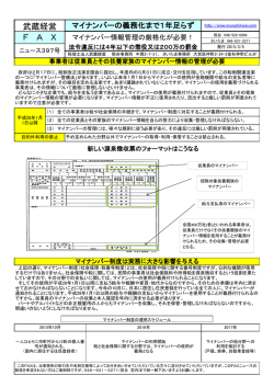 マイナンバー制度の管理(397)