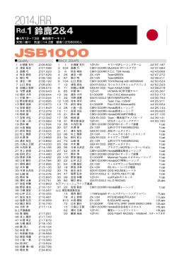 2014JRR JSB1000