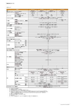 製品仕様 - ネットワーク