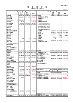 貸借対照表