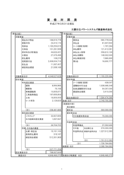 貸借対照表・損益計算書(PDF/67KB)
