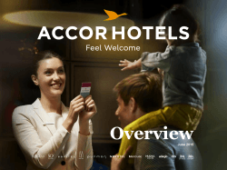 Overview - AccorHotels