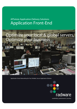 Optimize your local & global servers, Optimize your business