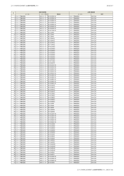 ECHONET Lite接続可能家電リスト（PDF 243KB）