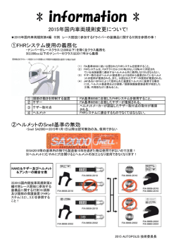 FHR(HANSデバイス)システムの義務化について