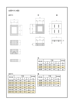 公団マス（A型）