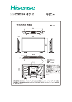 HS32K225 寸法図 単位