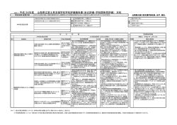 （様式1） 平成 26年度 山梨県立富士見支援学校学校評価報告書（自己