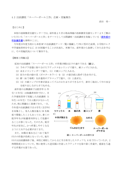 4.2 出前講座「スーパーボール工作」企画・実施報告